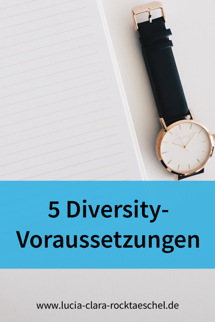 5 Voraussetzungen für Diversity-Kompetenz
